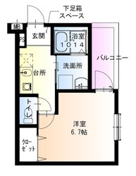 フジパレス尼崎東園田WESTの物件間取画像